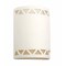 Luxury Lighting Jaken 13in. High Ceramic Outdoor Wall Light, Paintable White Bisque 102-09 W u/d-7 - alternate 2